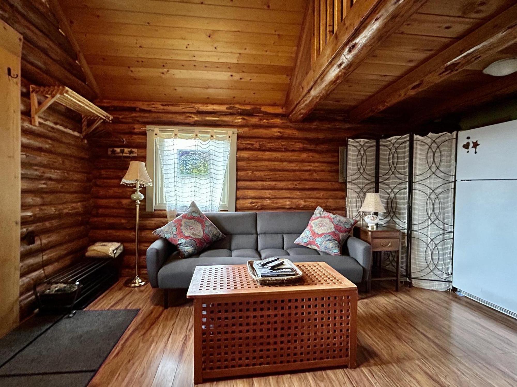 Morning Star Log Cabin Nelson Exteriör bild